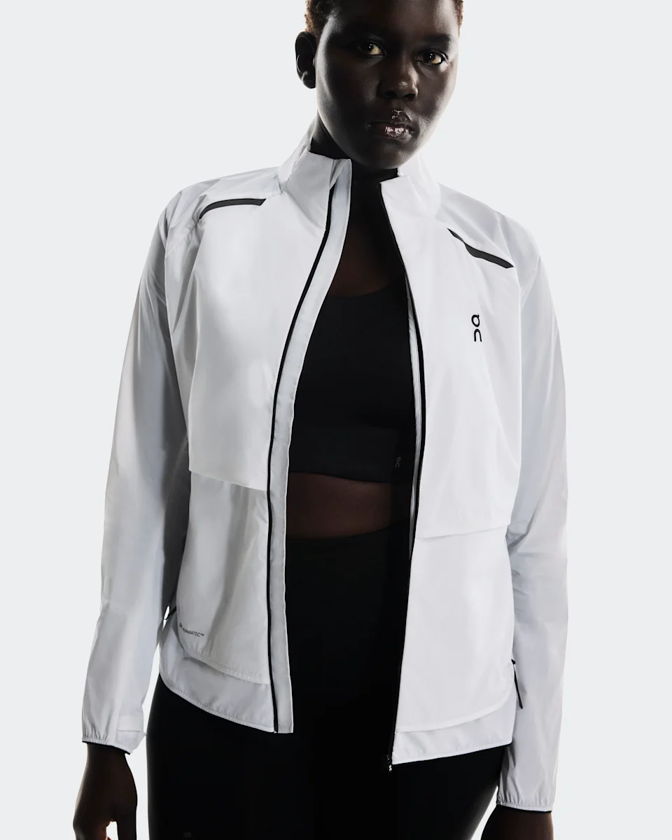 On Weather Jacket Insulated White Feminino