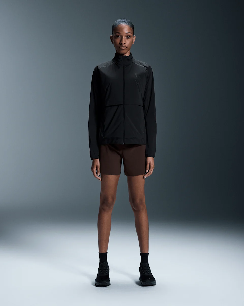 On Weather Jacket Insulated Black Feminino – Corrida de alta performance, outdoor, corrida de trilha