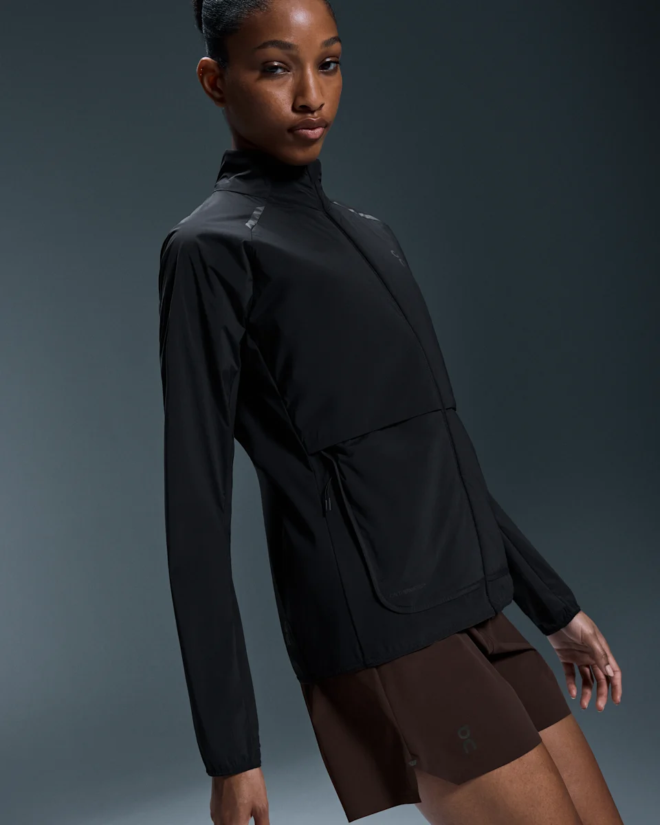 On Weather Jacket Insulated Black Feminino