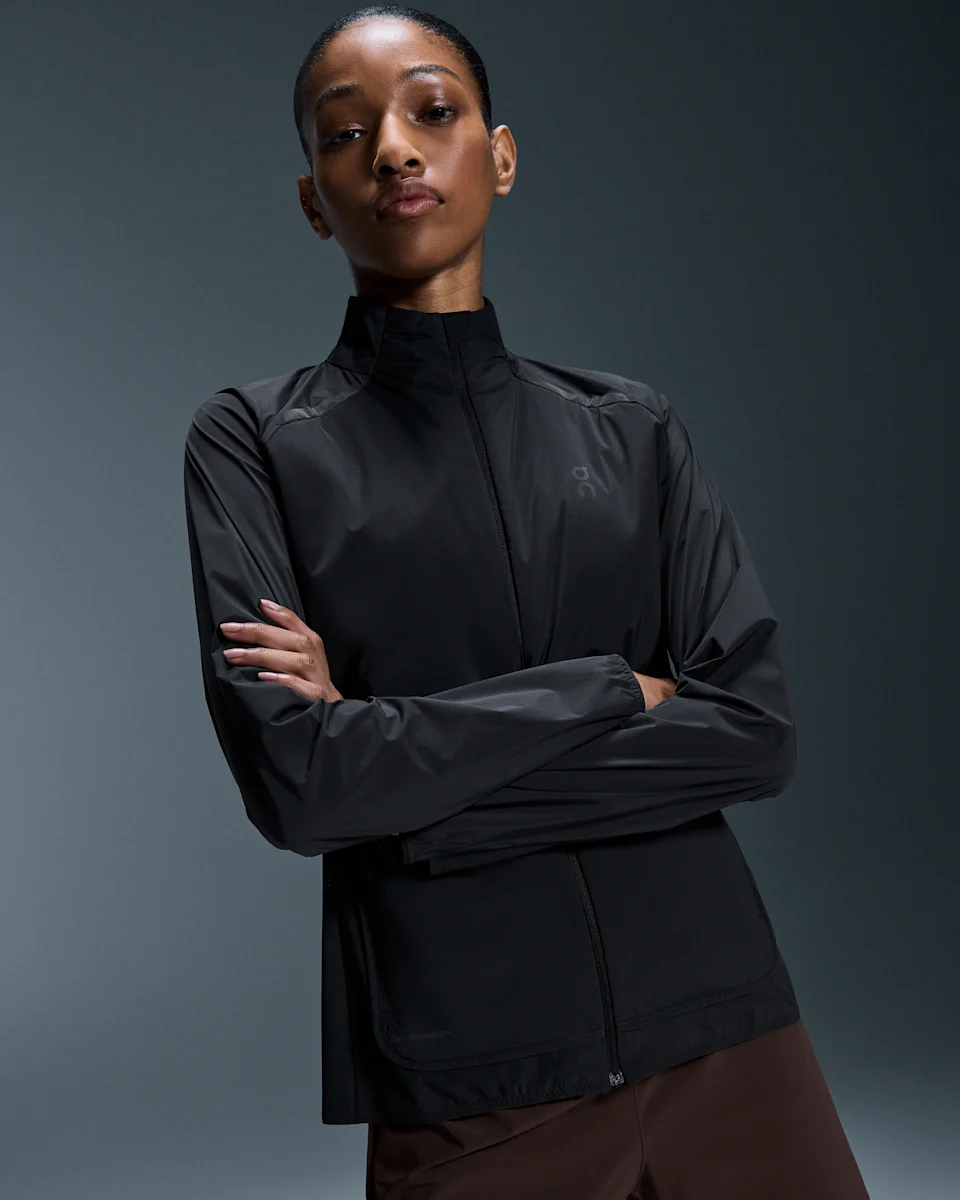 On Weather Jacket Insulated Black Feminino