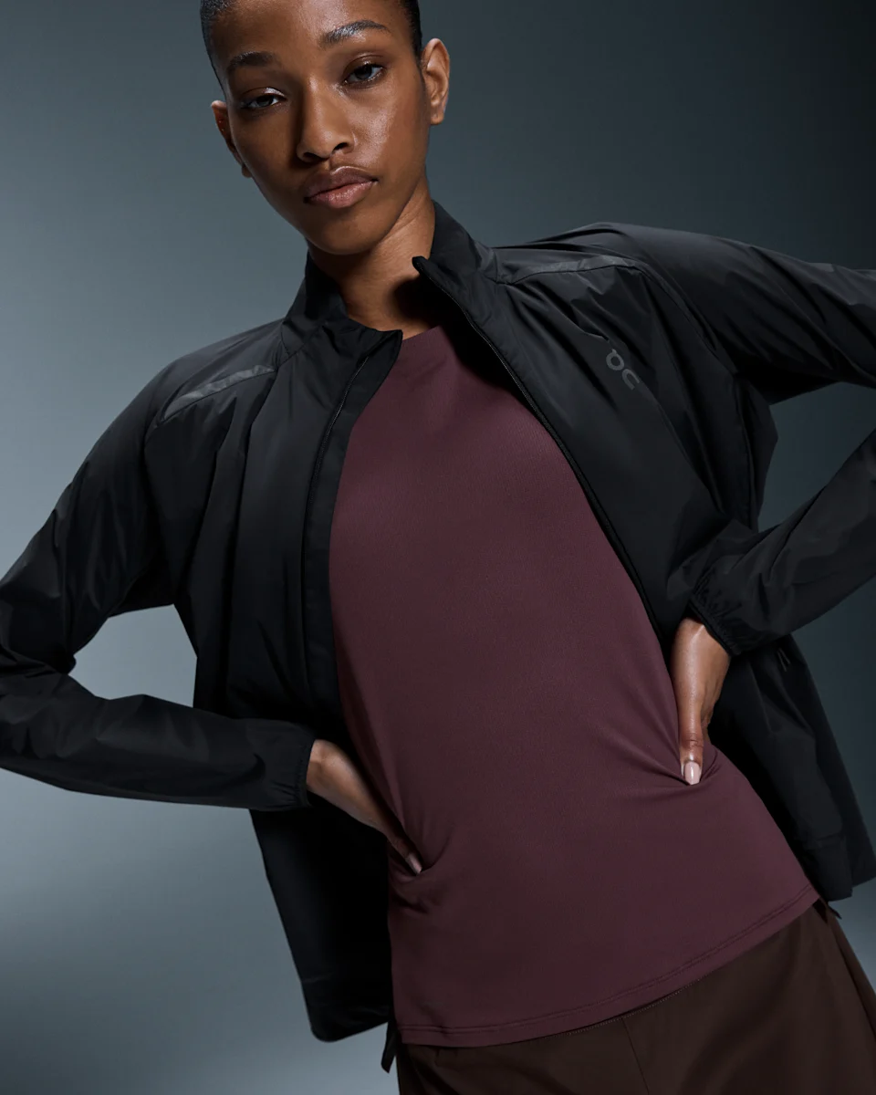 On Weather Jacket Insulated Black Feminino