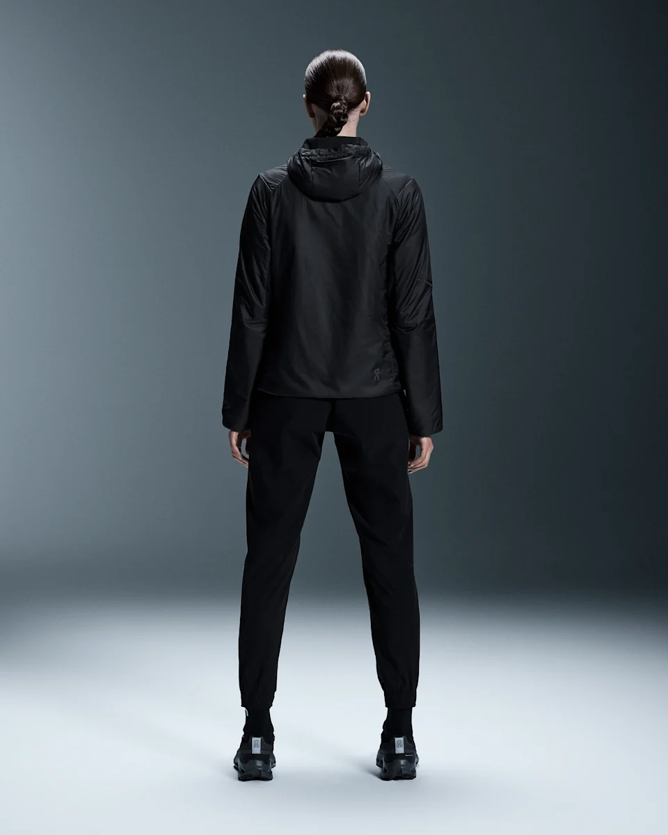 On Trek Jacket Insulated Black Feminino