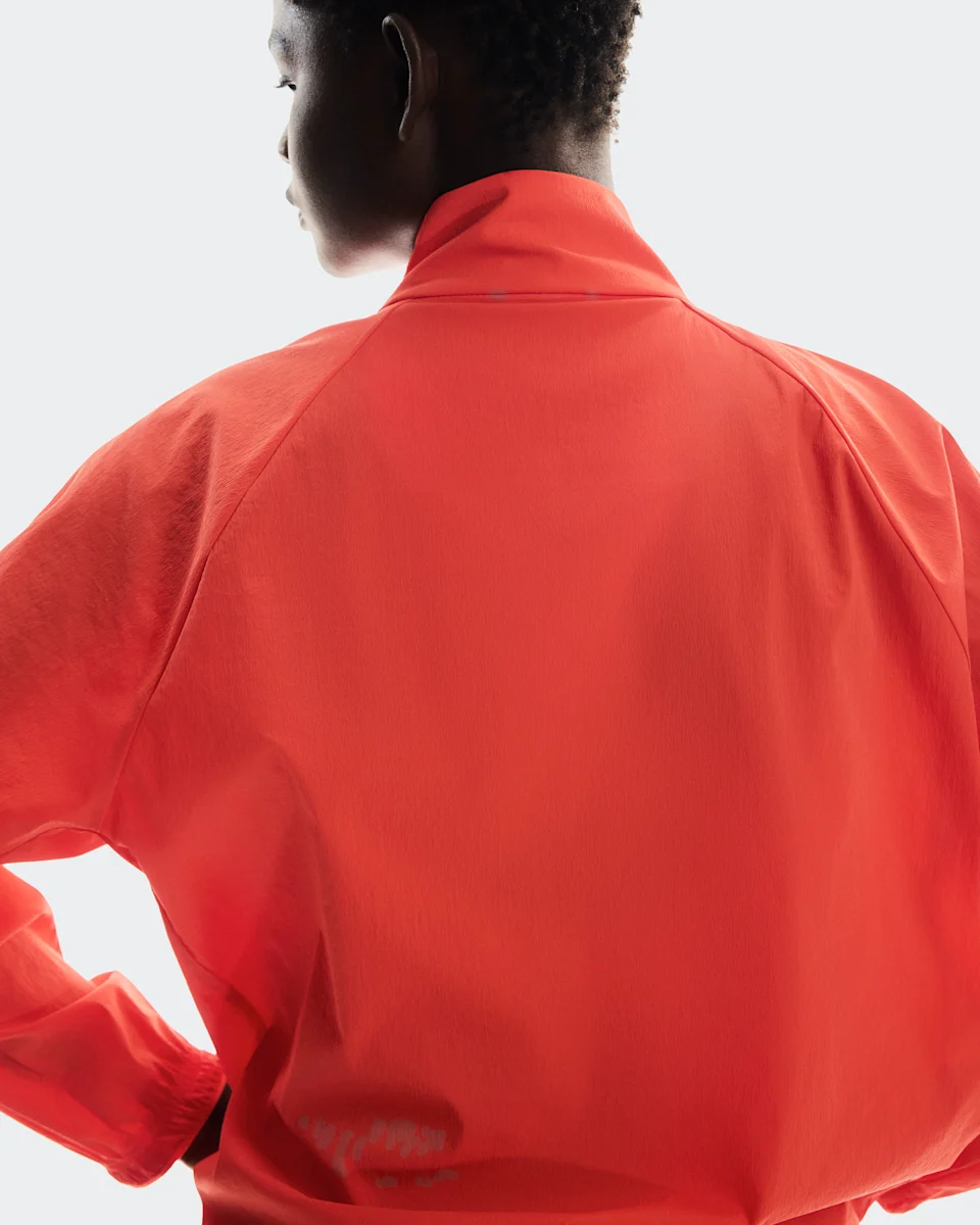 On All-Day 1/2 Zip Jacket Coral Feminino