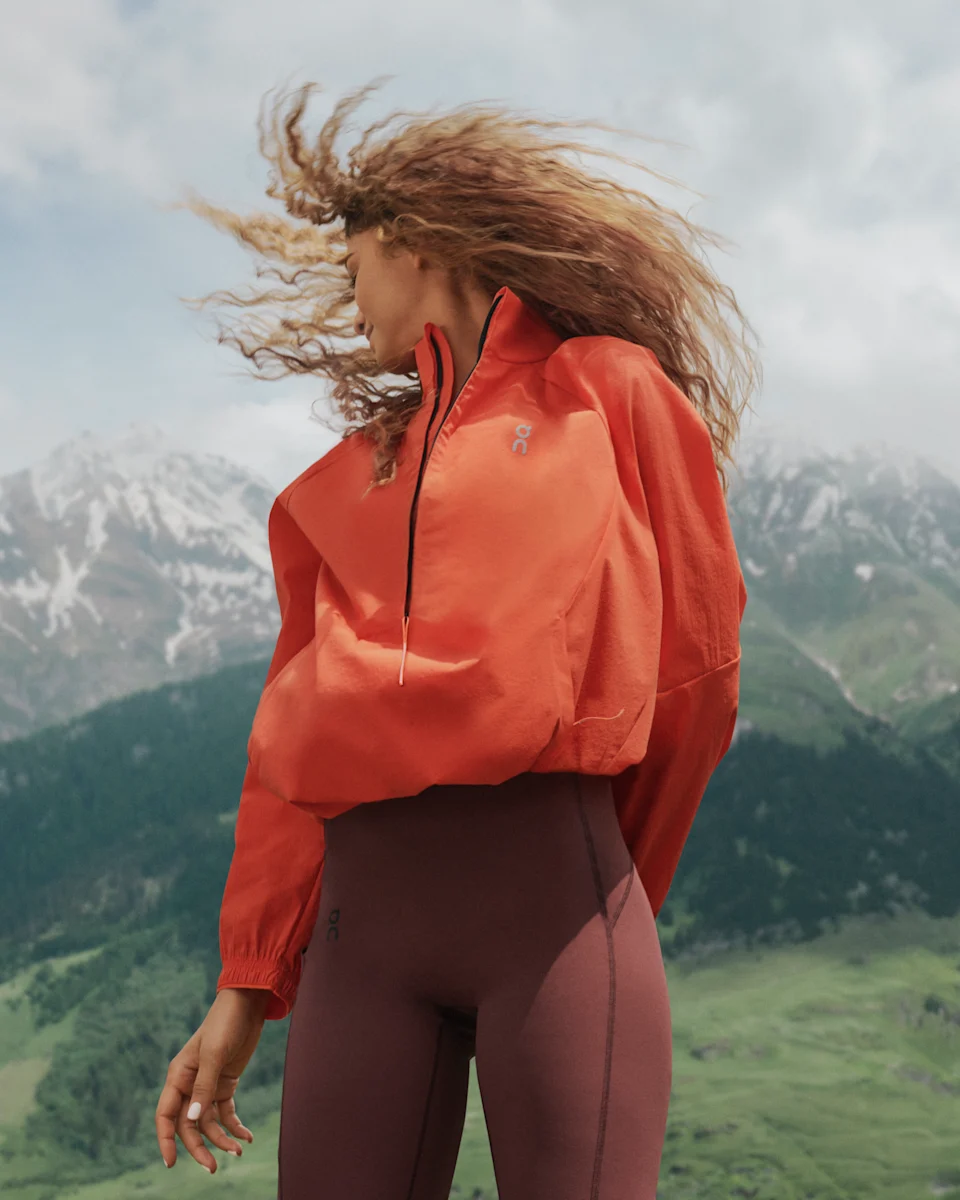 On All-Day 1/2 Zip Jacket Spice Feminino