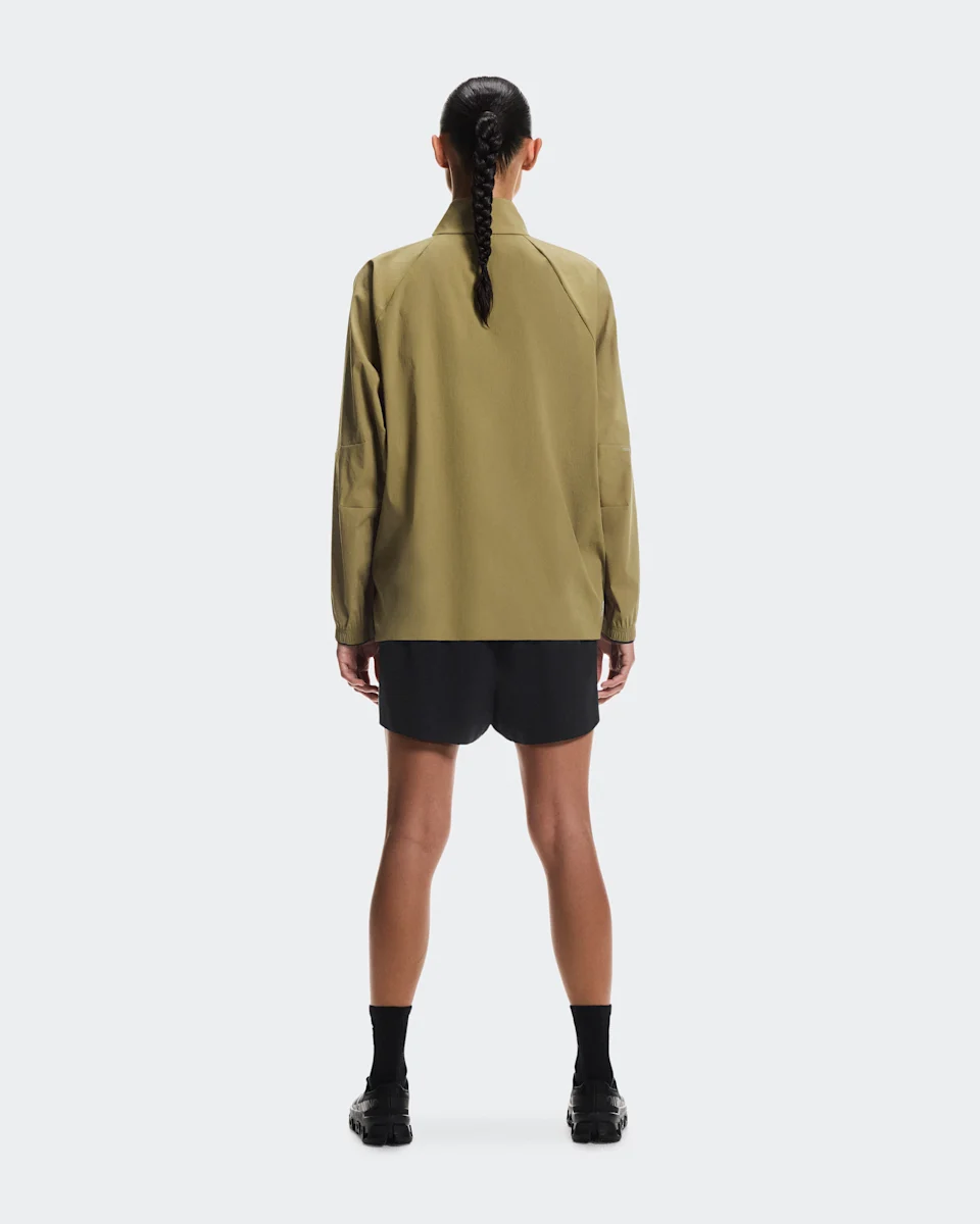 On All-Day 1/2 Zip Jacket Nutmeg Feminino