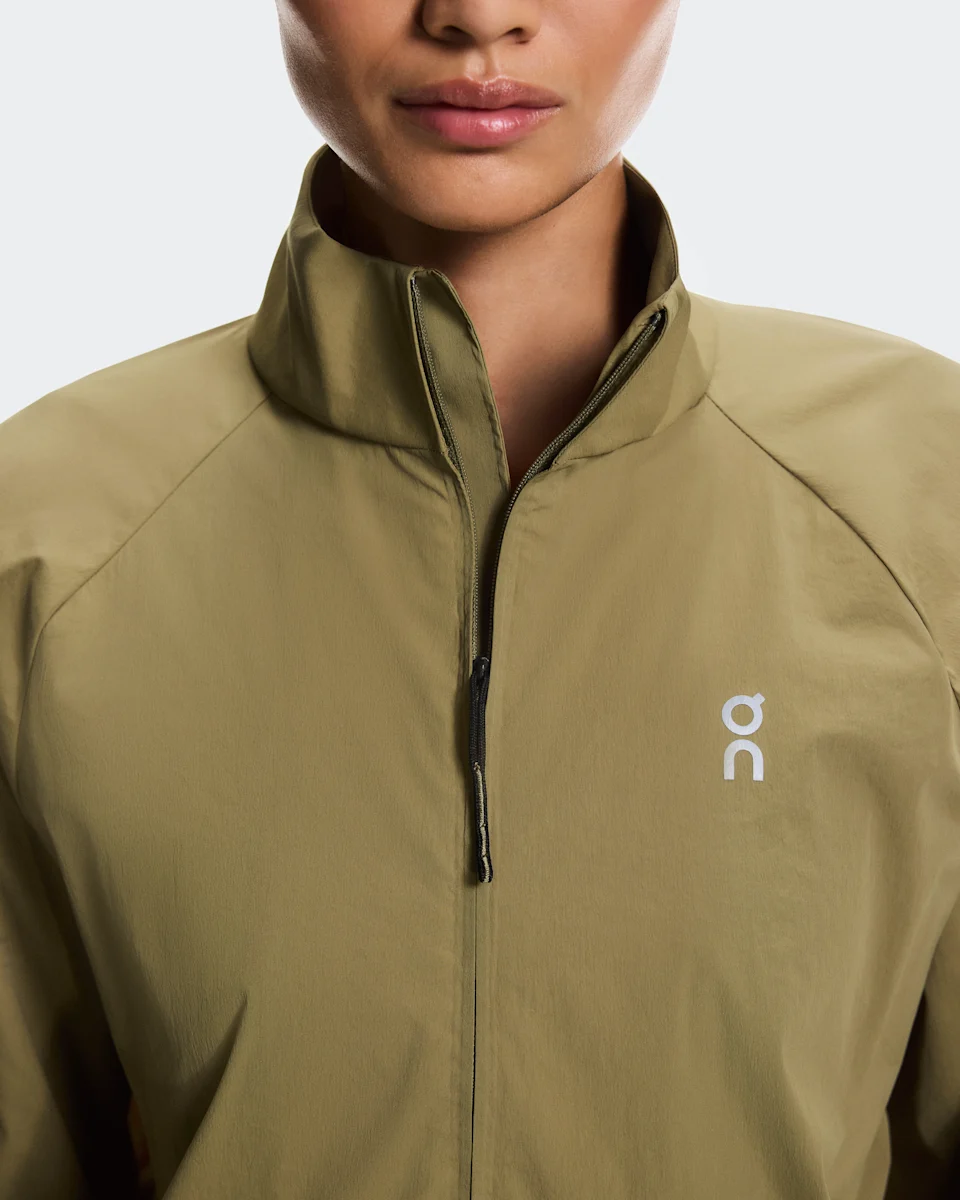 On All-Day 1/2 Zip Jacket Nutmeg Feminino