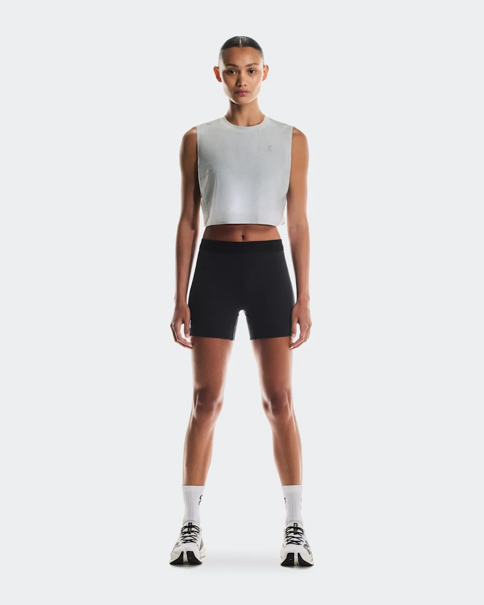 On Pace Tank Glacier & White Feminino – Corrida, ultramacia, CleanCloud®