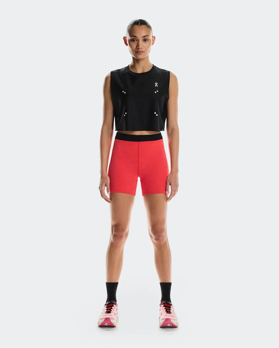 On Pace Tank Black Feminino
