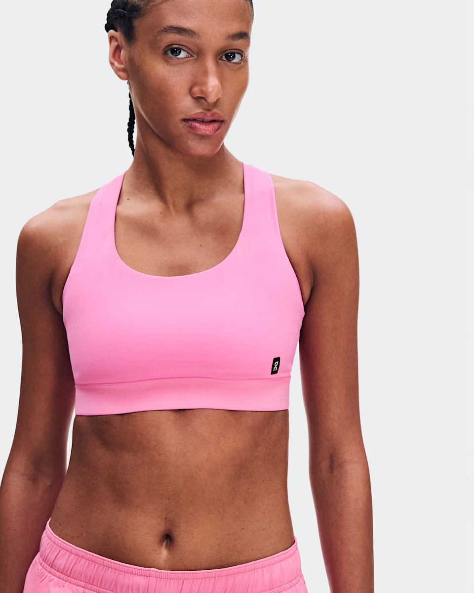 On Core Bra Bubblegum Feminino