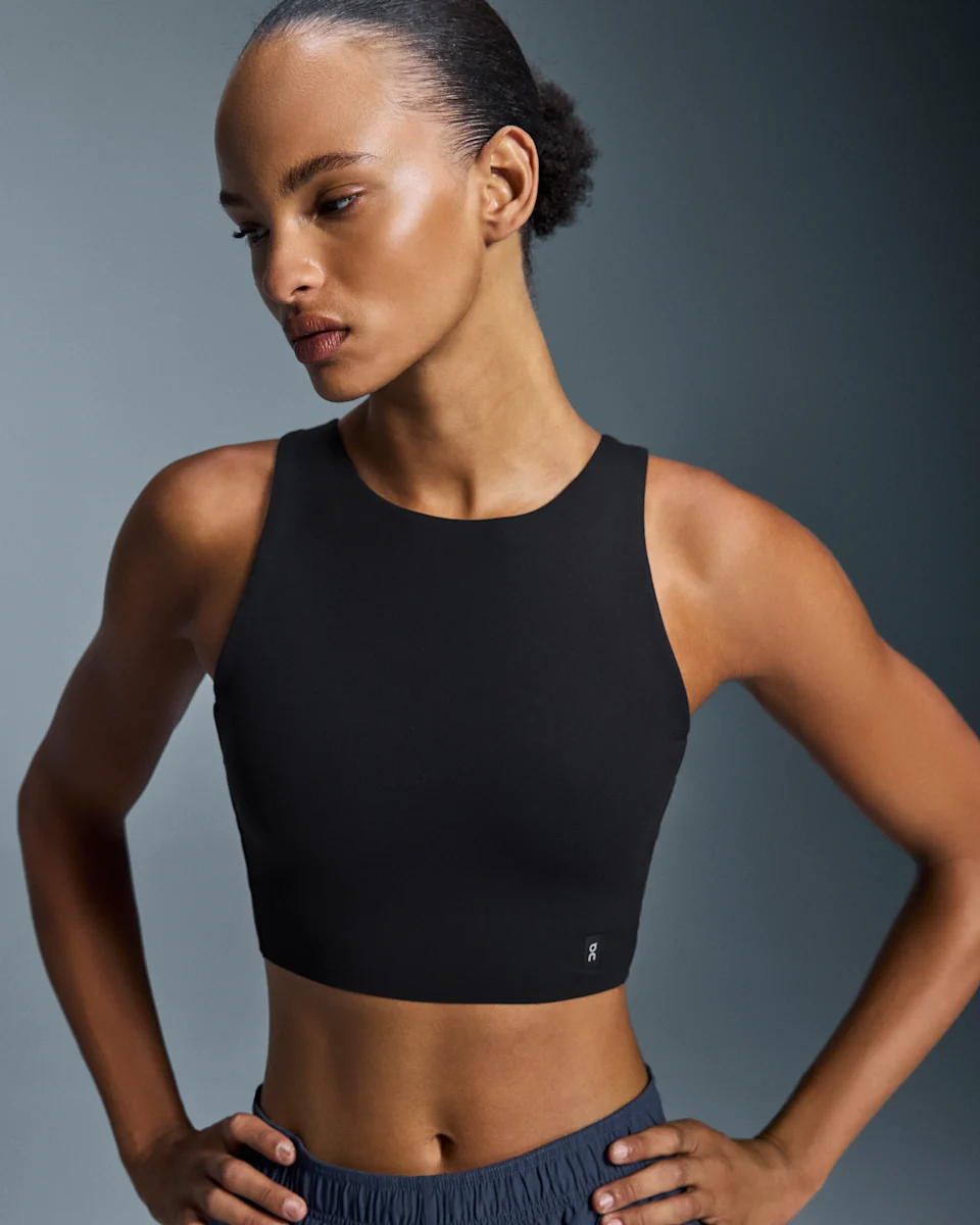 On Core 2-in-1 Crop Black Feminino
