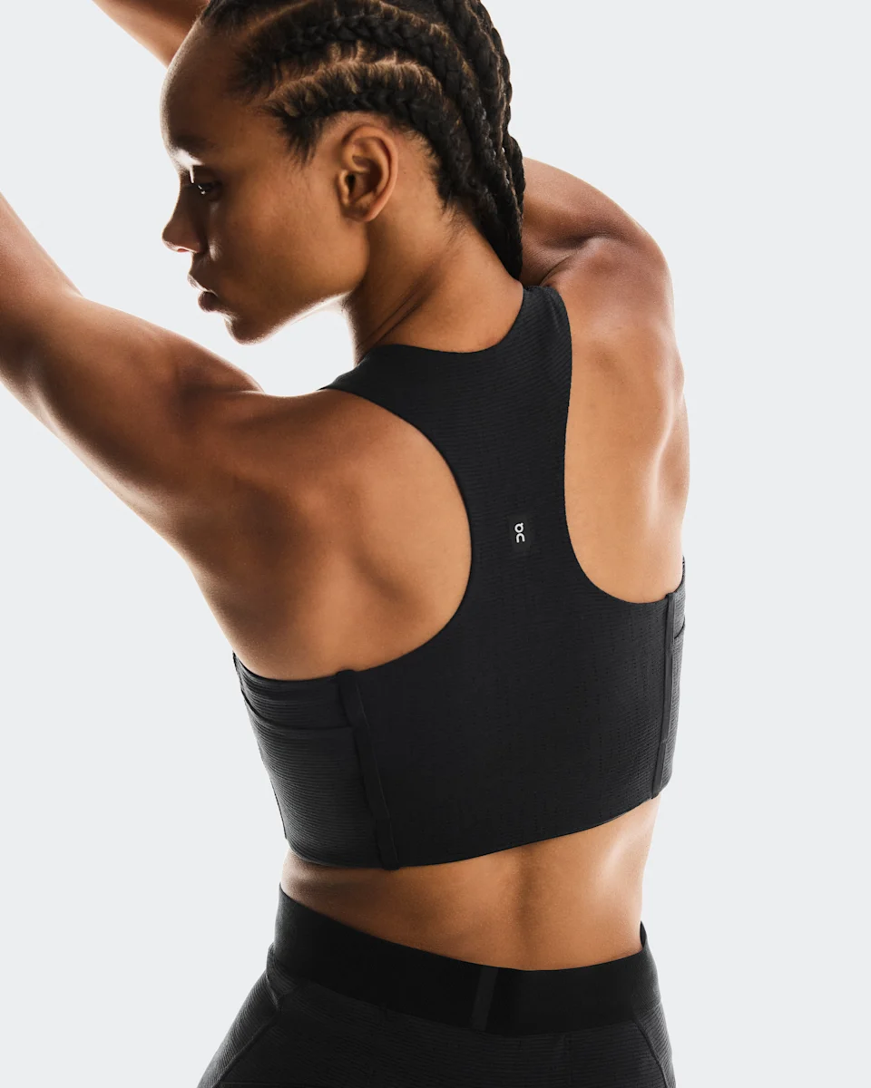 On Pace Pocket Bra Black Feminino