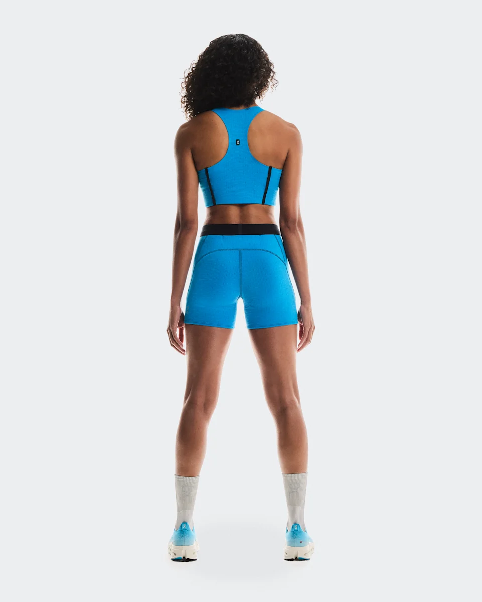On Pace Tights Short Malibu Feminino