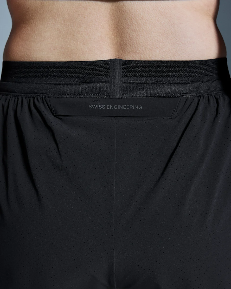 On 3" Performance 2/1 Shorts Black Feminino