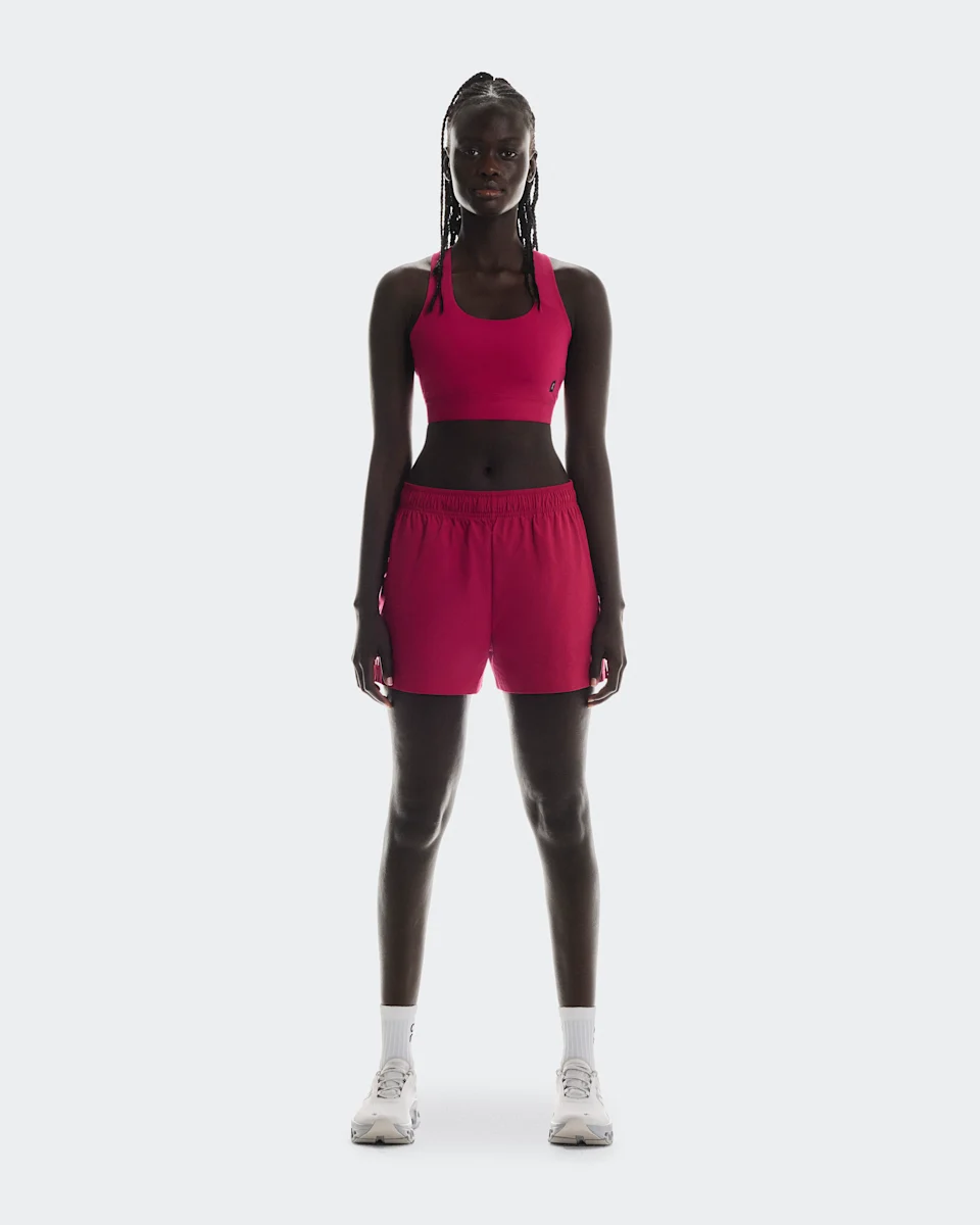 On 3" Core Shorts Grenadine Feminino – Corrida, leve, short interno