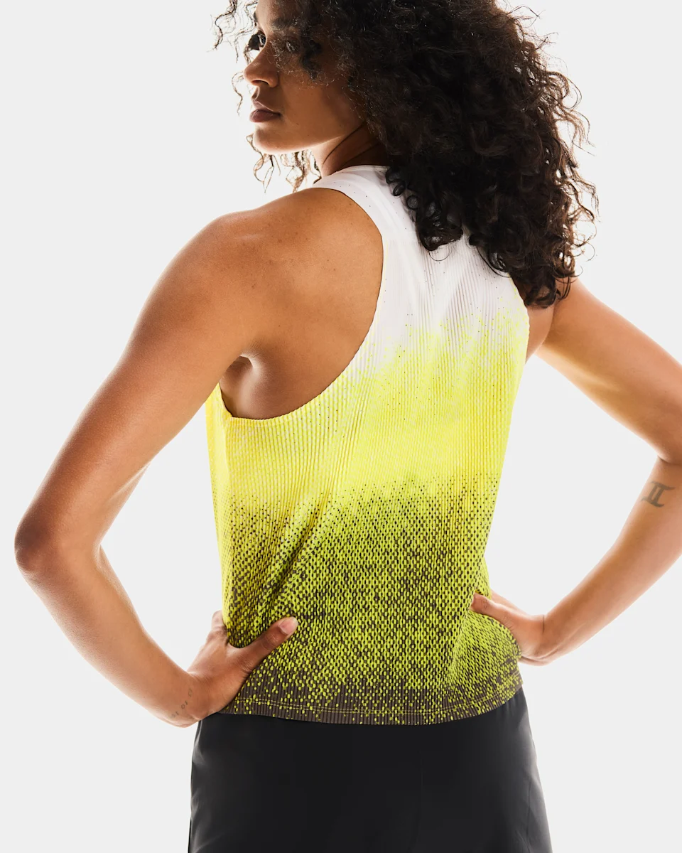 On Race Singlet Lime Feminino