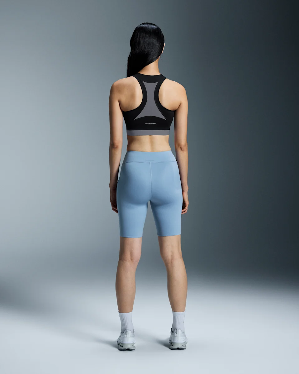 On Train 2-in-1 Crop Black Feminino