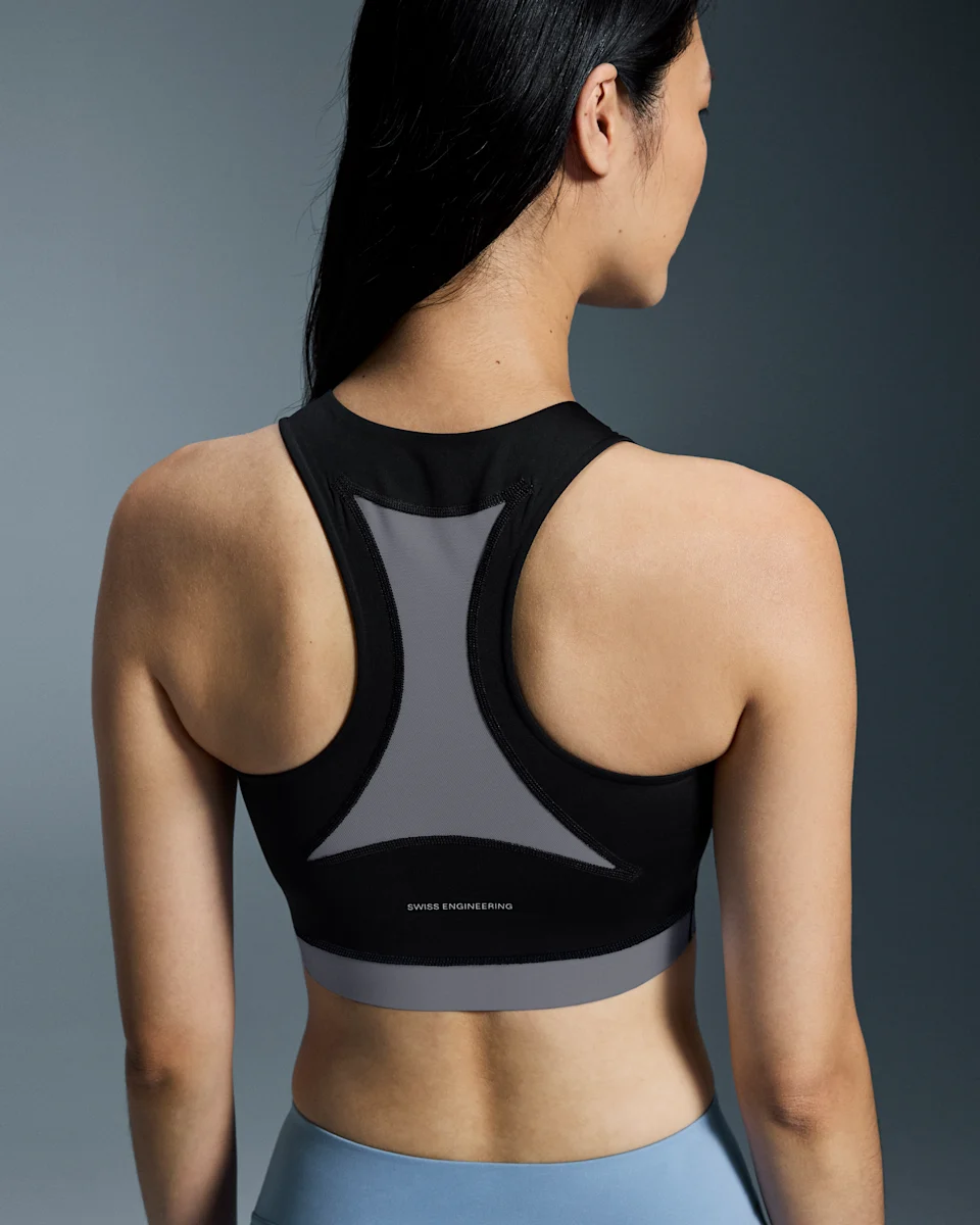 On Train 2-in-1 Crop Black Feminino