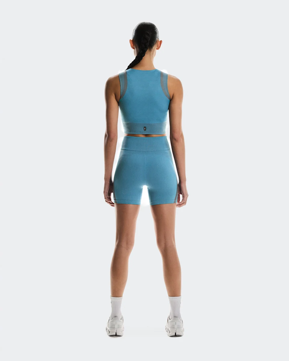 On Studio Knit Crop Niagara & Rock Feminino