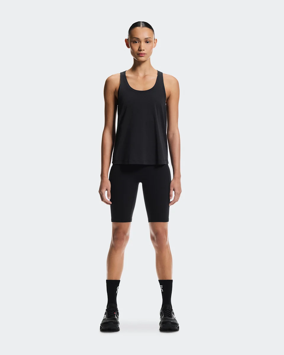 On Focus Tank Black Feminino
