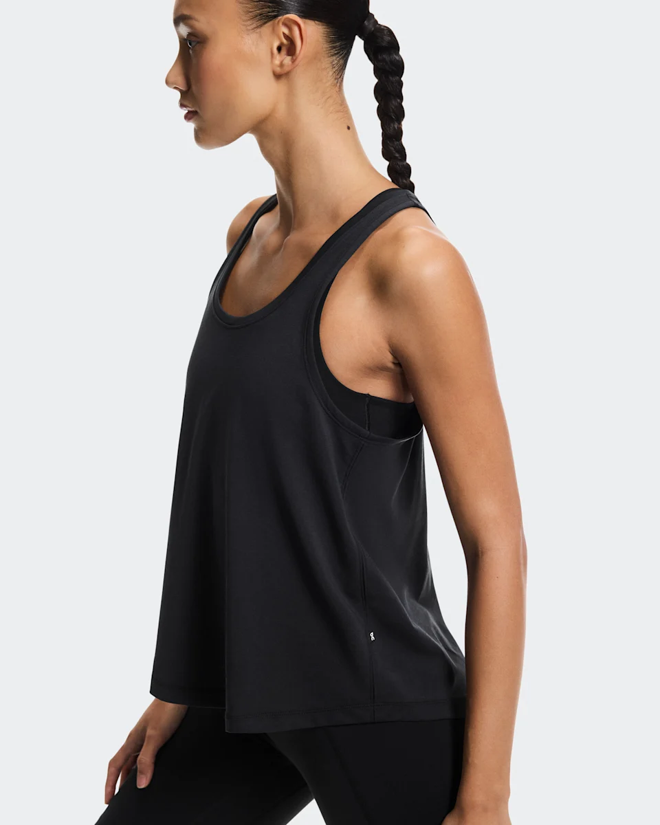 On Focus Tank Black Feminino
