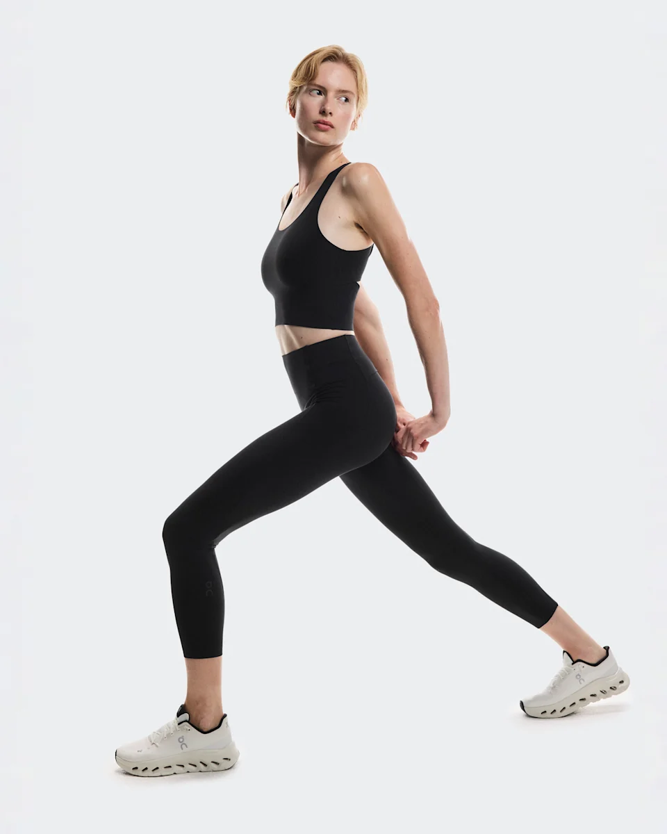 On Studio Tights 7/8 Black Feminino