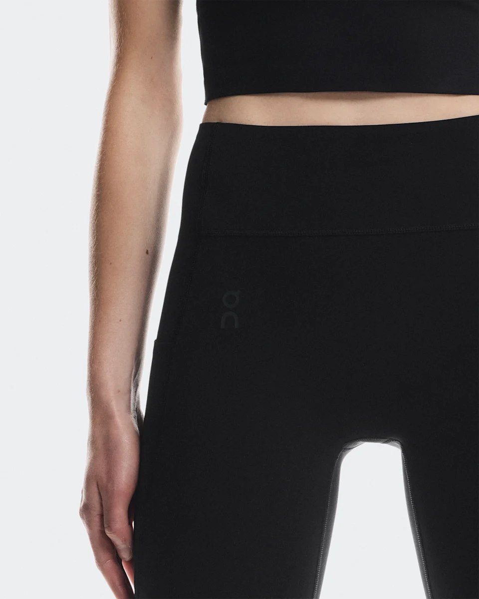 On Studio Tights 7/8 Black Feminino