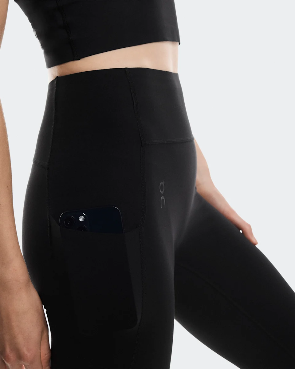 On Studio Tights 7/8 Black Feminino