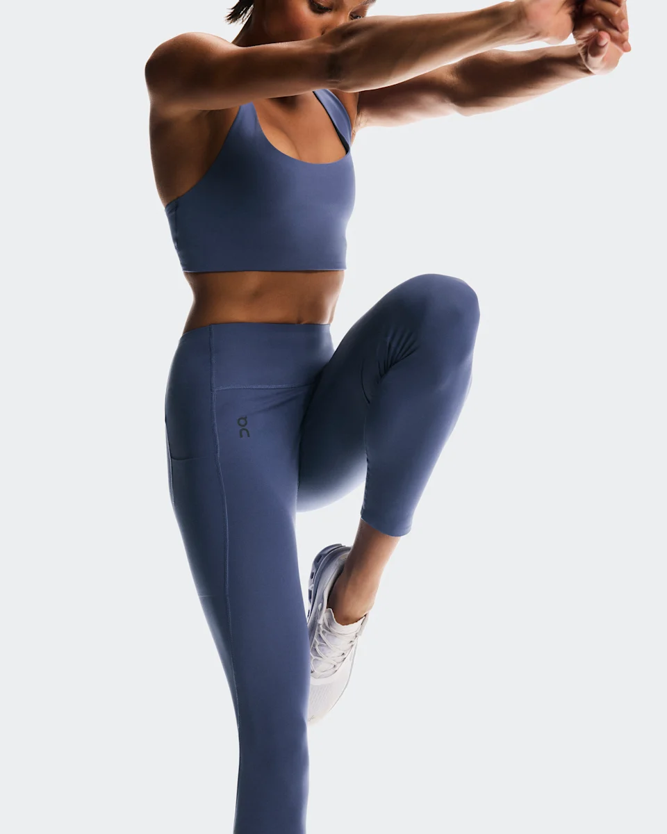 On Studio Tights 7/8 Acai Feminino