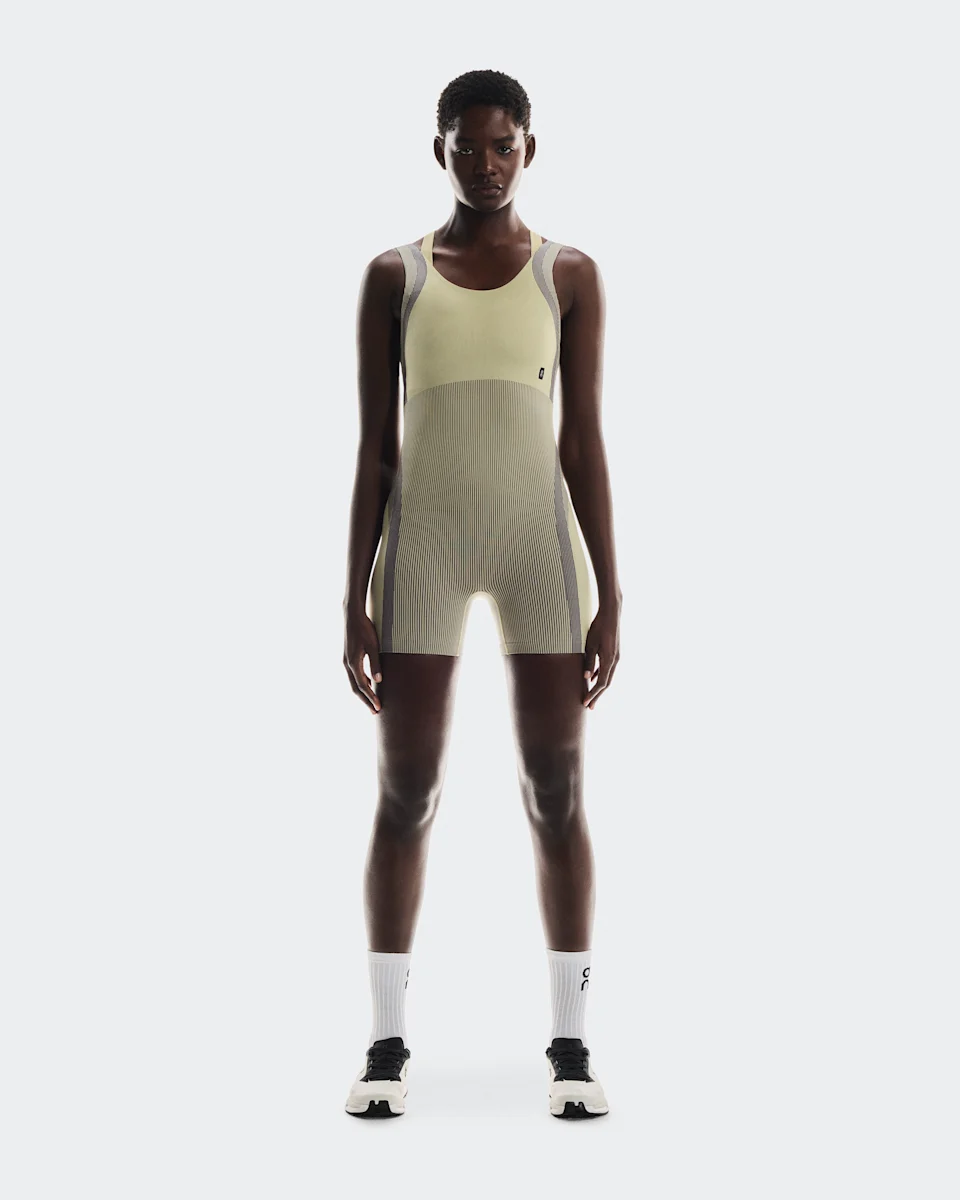 On Studio Knit Bodysuit Caper Feminino