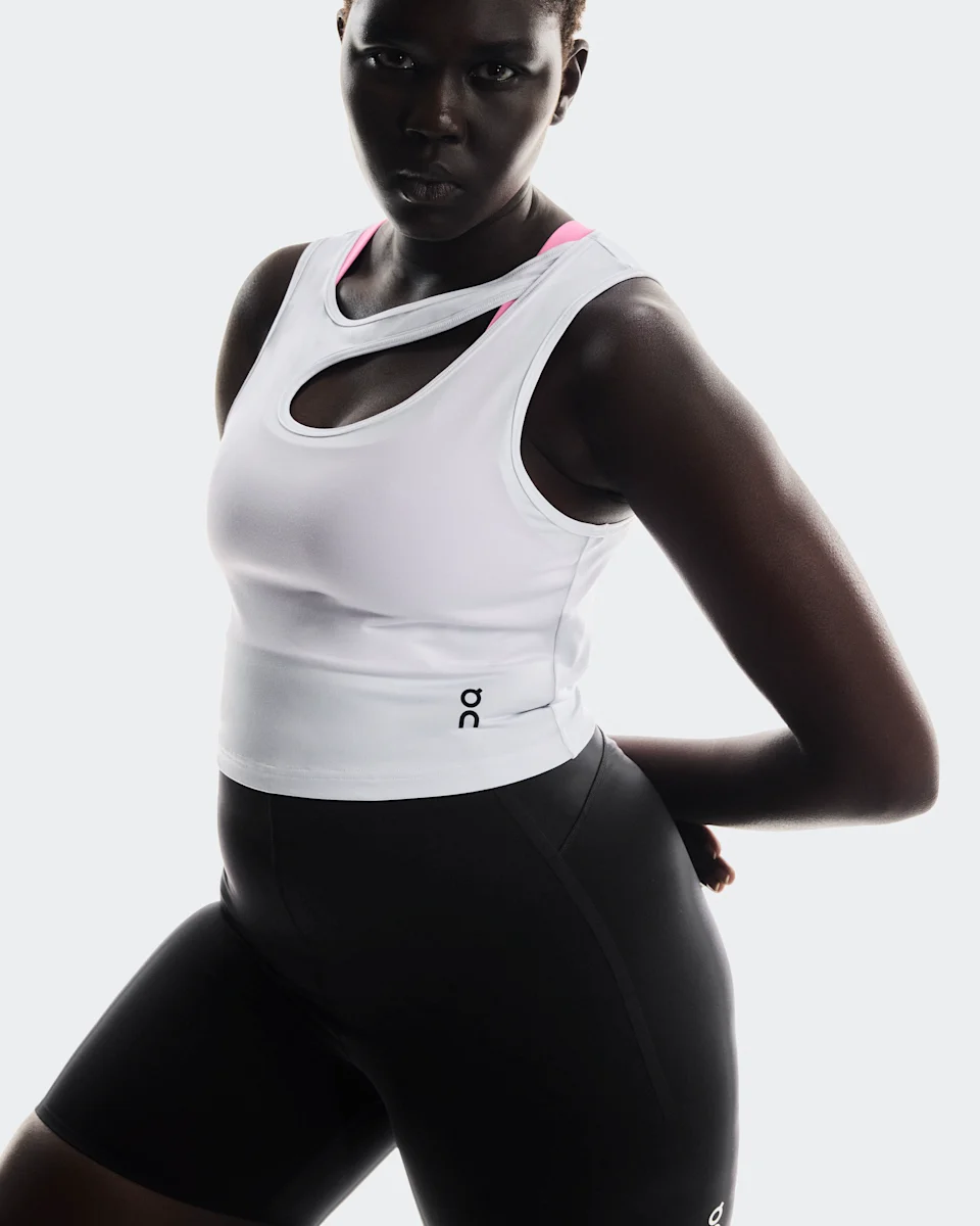 On Studio Cut-Out Crop White Feminino