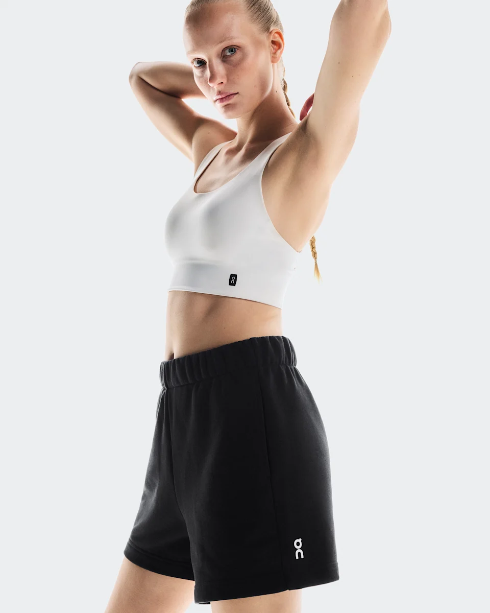 On Club Shorts Black Feminino