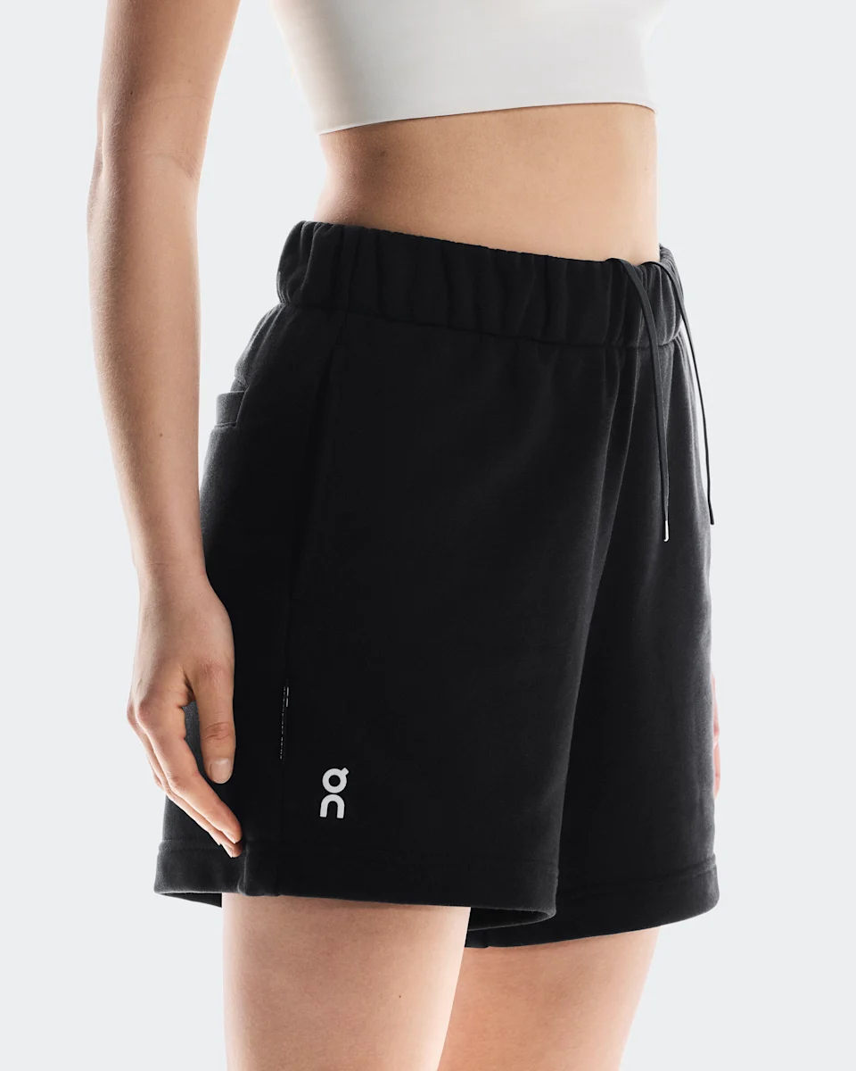 On Club Shorts Black Feminino