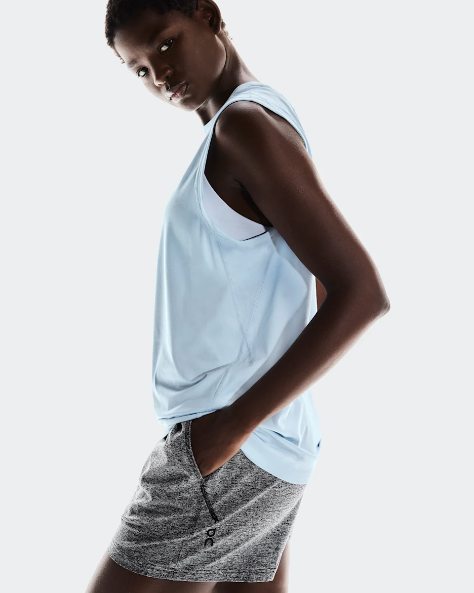 On Courtside Shorts Graphite Feminino