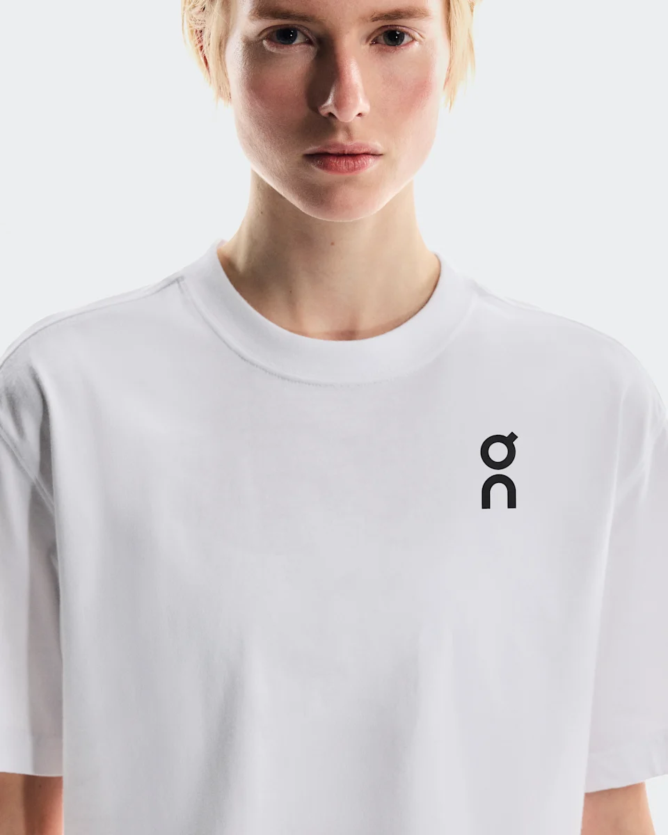 On Club Boxy-T White Feminino