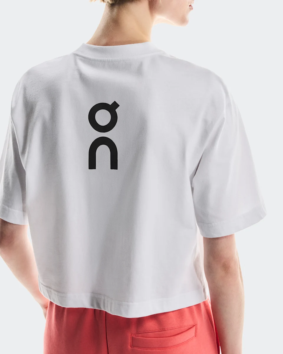 On Club Boxy-T White Feminino