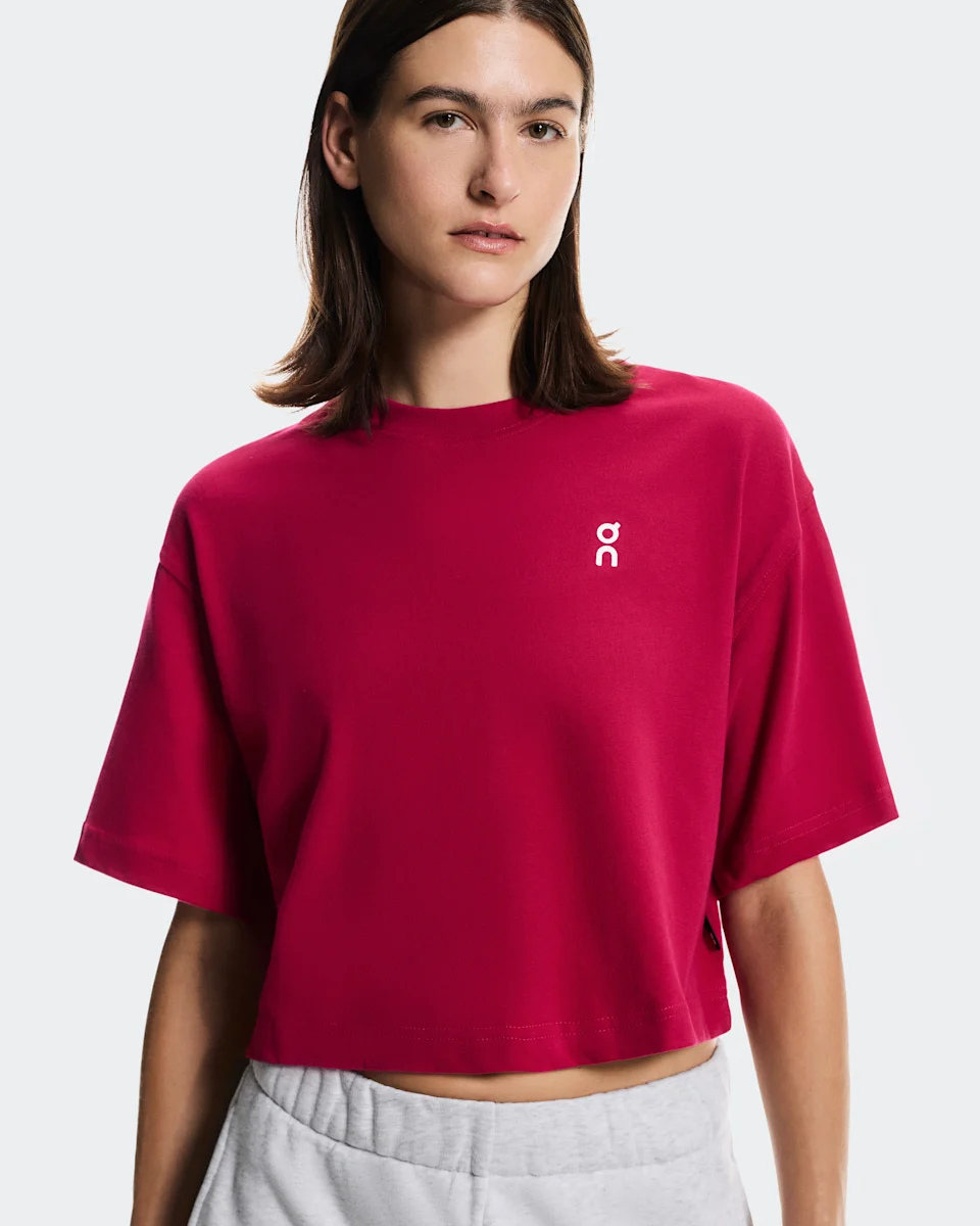 On Club Boxy-T Grenadine Feminino