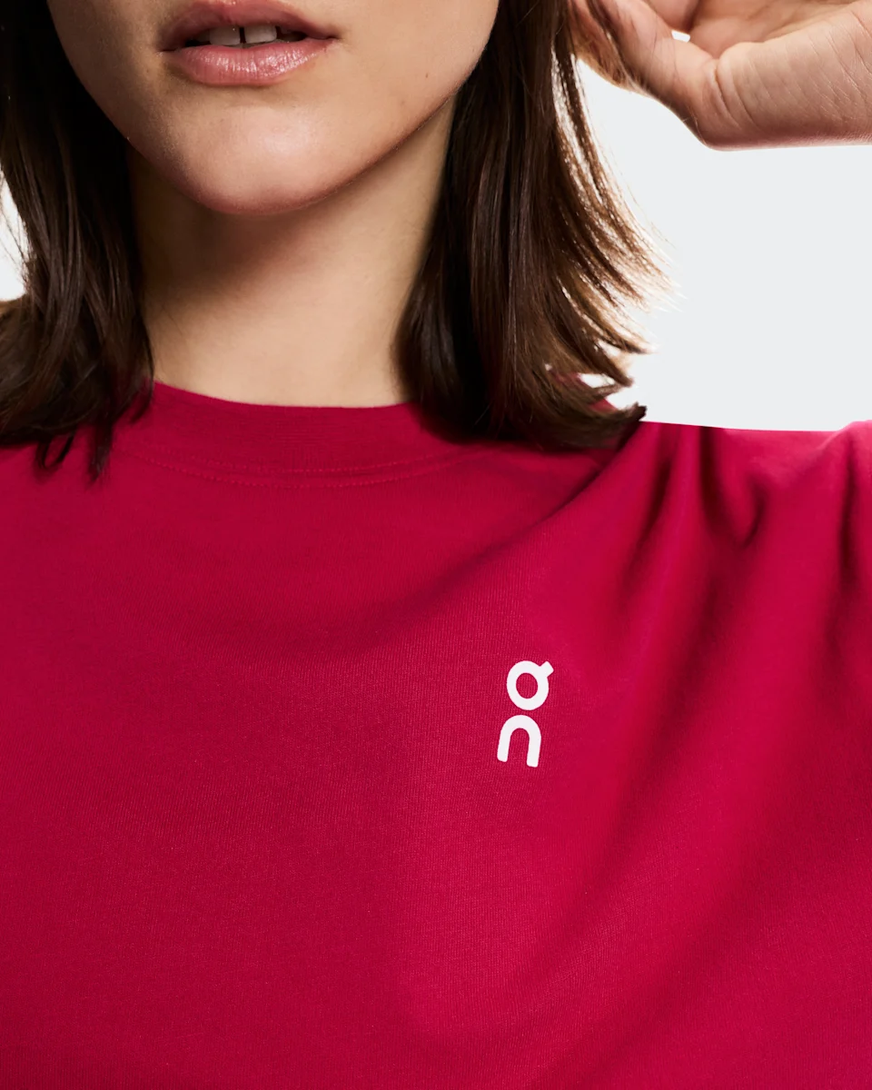 On Club Boxy-T Grenadine Feminino