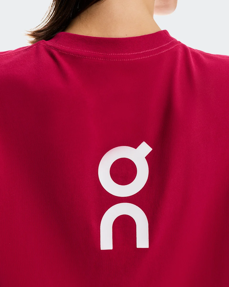 On Club Boxy-T Grenadine Feminino