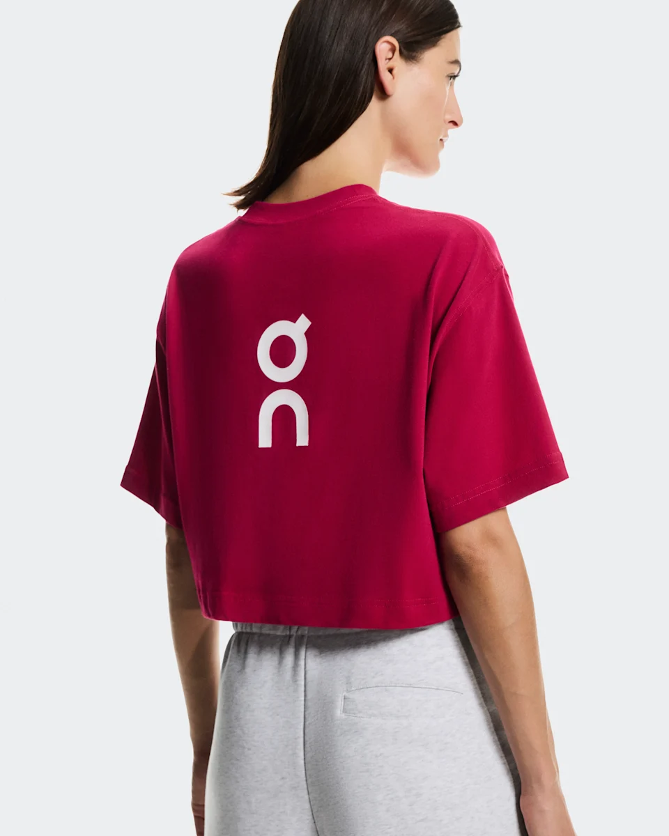 On Club Boxy-T Grenadine Feminino