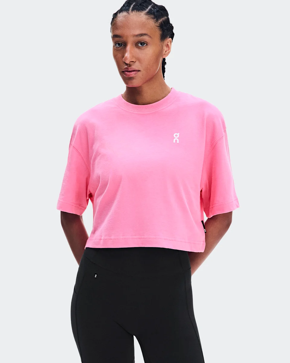 On Club Boxy-T Bubblegum Feminino