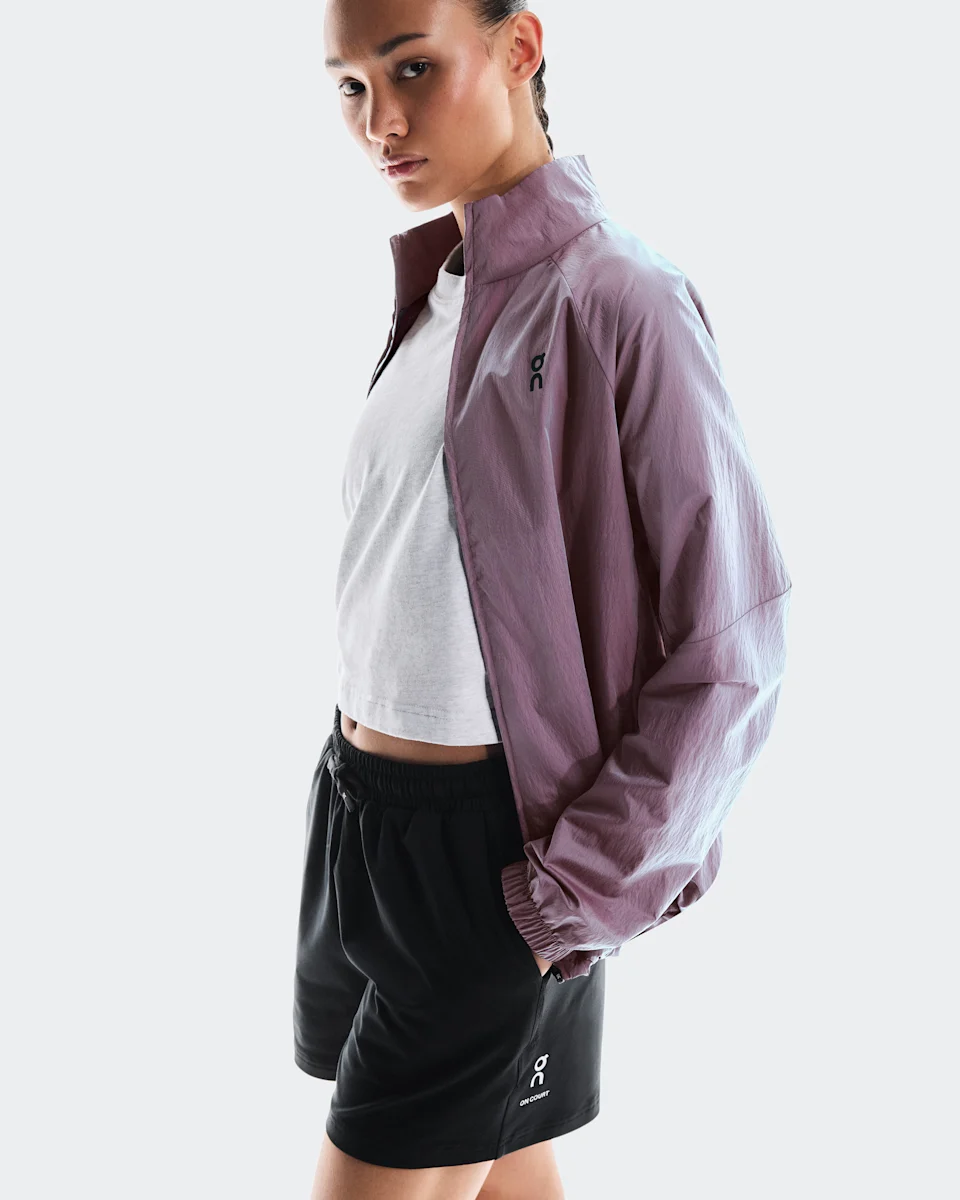 On Court Jacket Pink Feminino