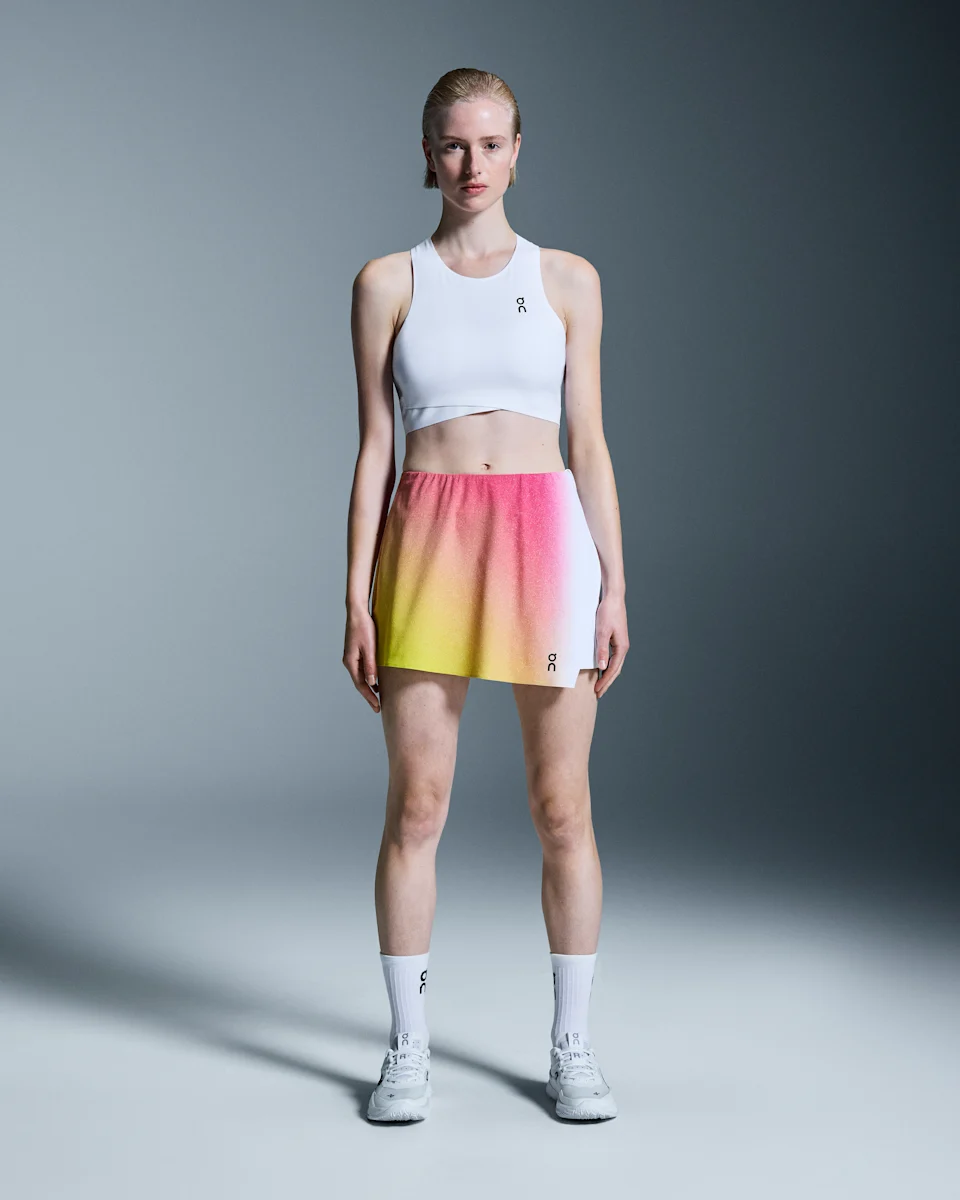 On Court Crop Top White Feminino