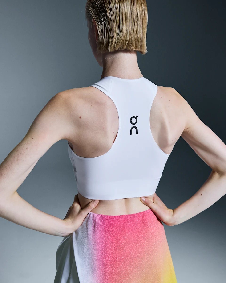 On Court Crop Top White Feminino