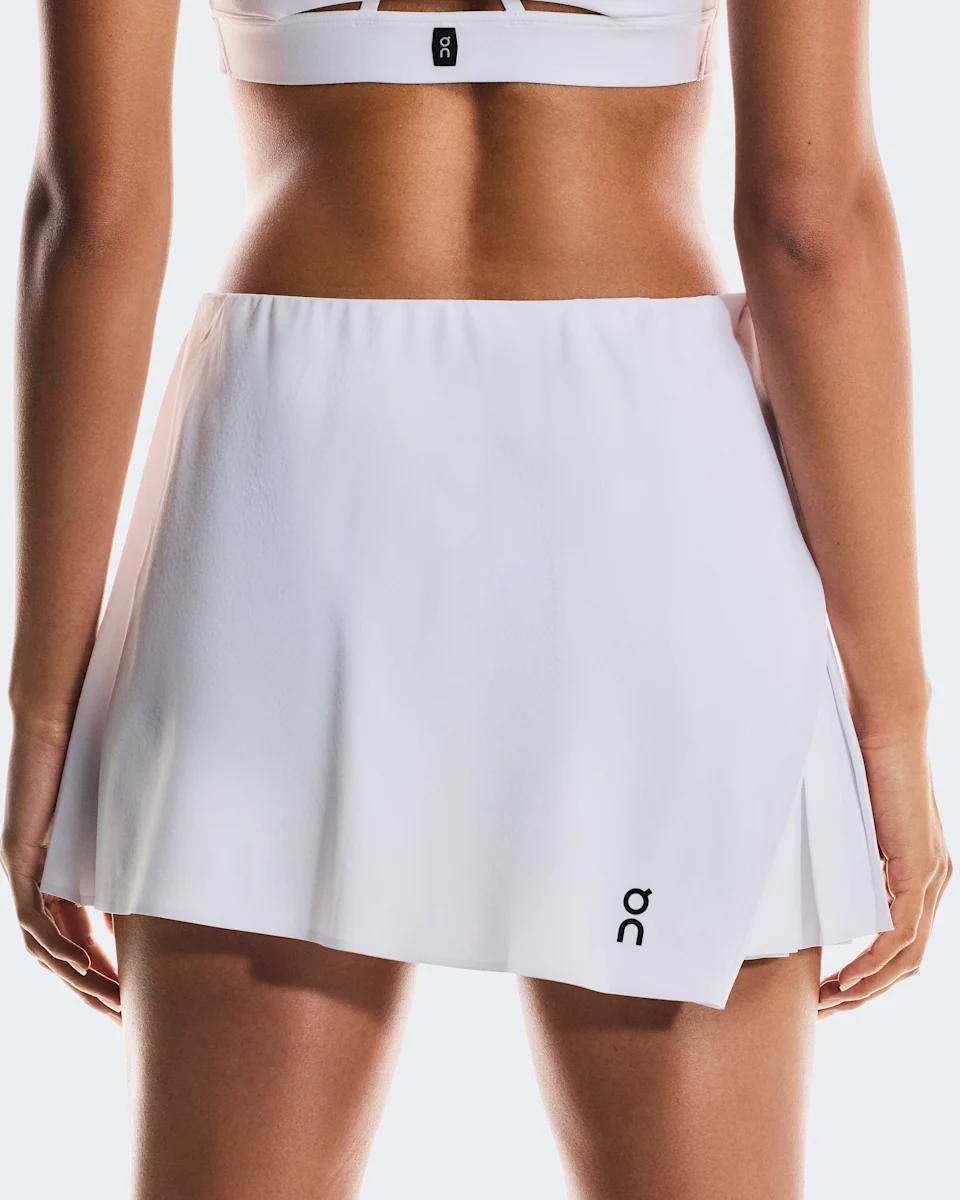 On Court Skirt Side Pleat White Feminino