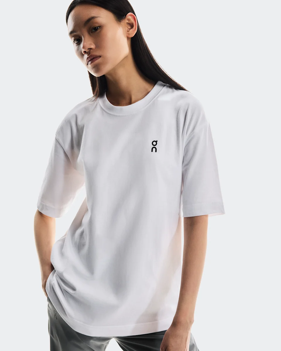 On Club-T Graphic White Feminino