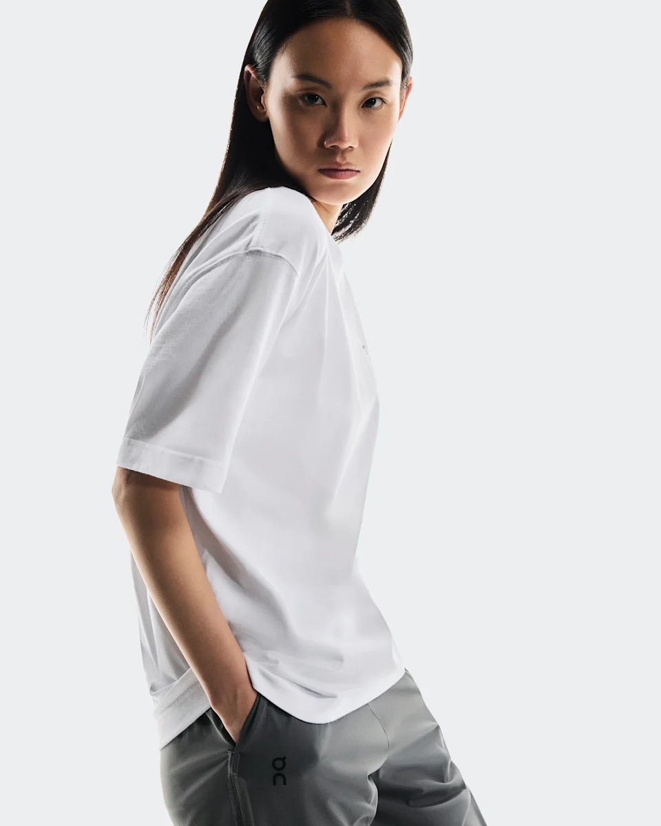 On Club-T Graphic White Feminino