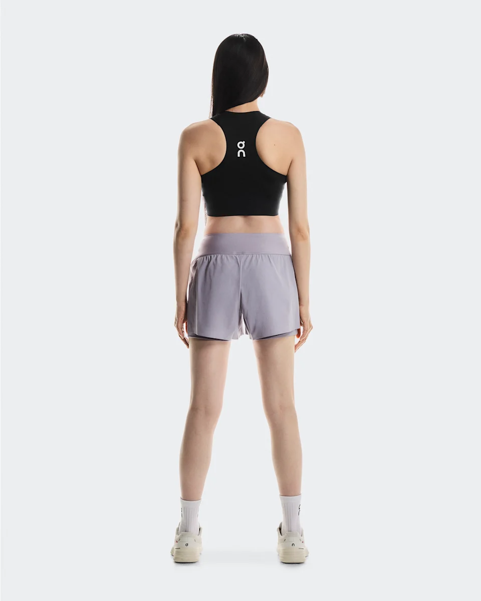 On Court Shorts Lilac Feminino