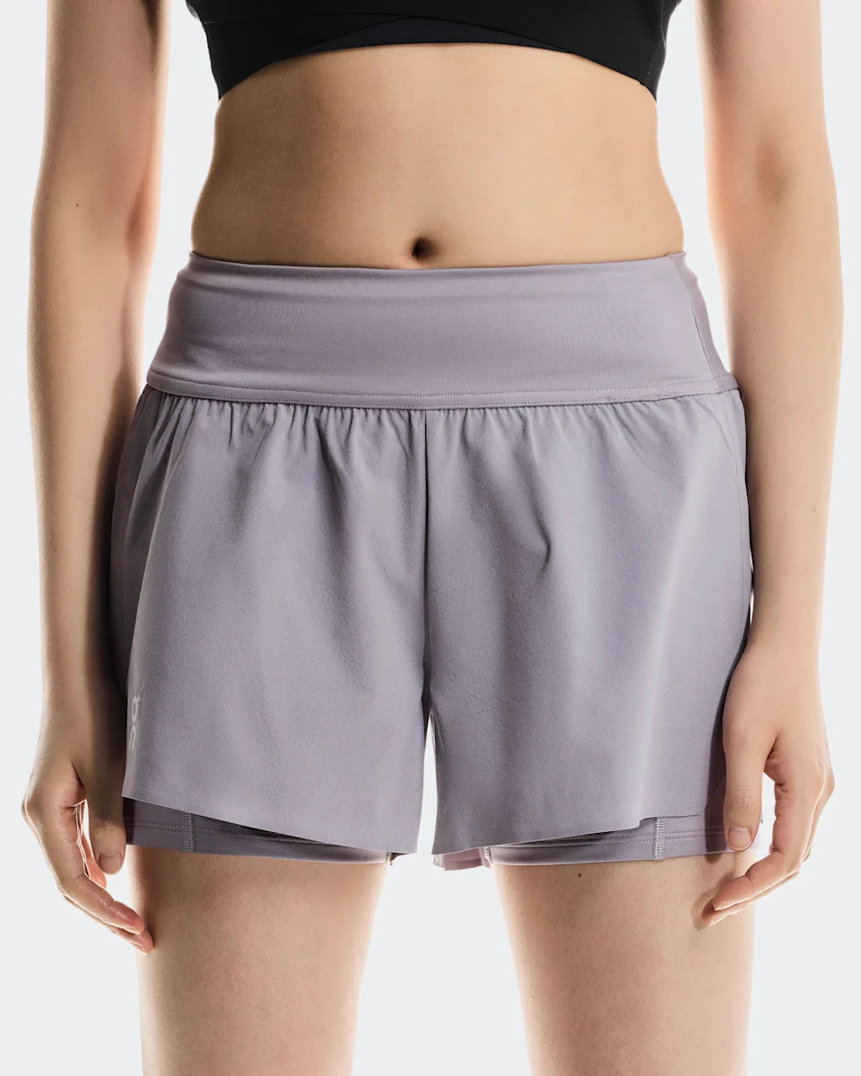 On Court Shorts Lilac Feminino