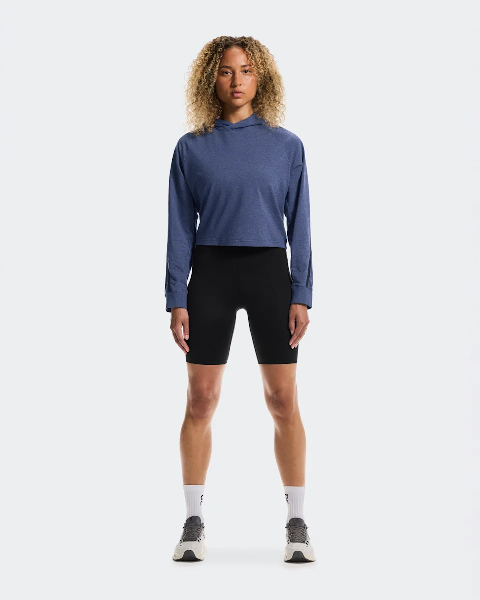 On Studio Hoodie Acai Feminino