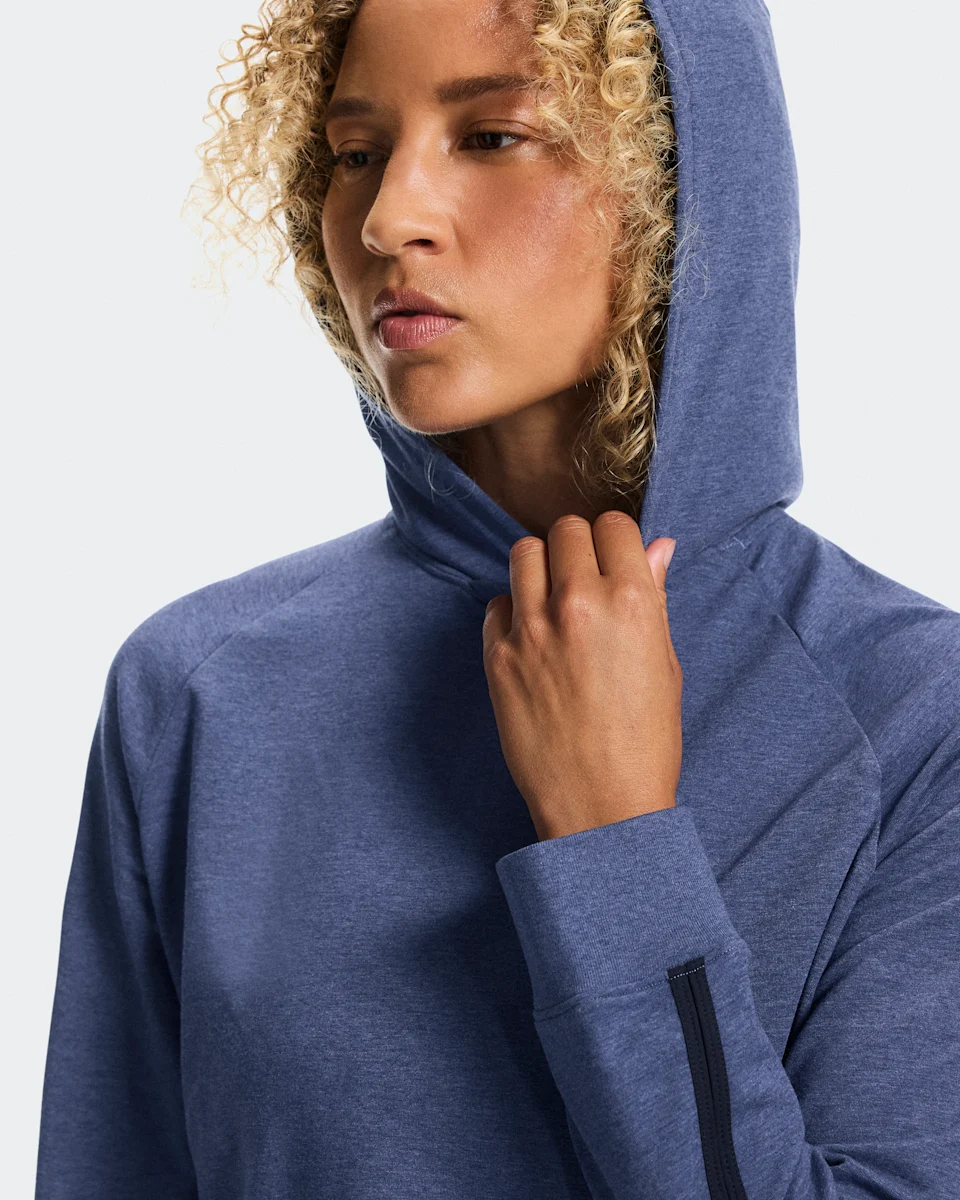 On Studio Hoodie Acai Feminino